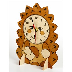Деревянные часы своими руками «Ёжик»