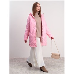 Полупальто женское "Сфера" розовый