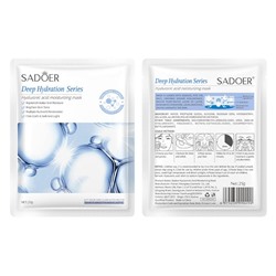 Увлажняющая тканевая маска с гиалуроновой кислотой Sadoer