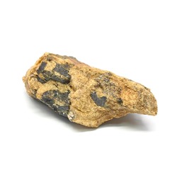 Корунд сапфир в породе AA 47*25*17мм, 21г