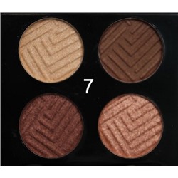 Тени O.TWO.O 4 Colours Eyeshadow арт.6053