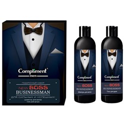 НАБОР муж.  COMPLIMENT Boss businessman №1771 (шамп.250мл + гель д/душа 250мл)