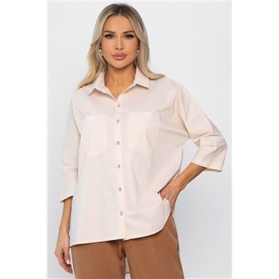 Рубашка классическая Аристократка (бежевая) Б14356-10М