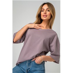 Женская футболка оверсайз с V-вырезом Happyfox