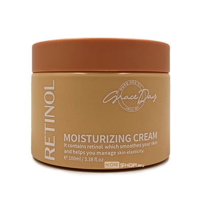 Крем для лица с ретинолом Retinol Moisturizing Cream Grace Day, Корея, 100 мл Акция