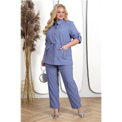 Ninele 7402 небесный, Брюки,  Жакет,  Майка