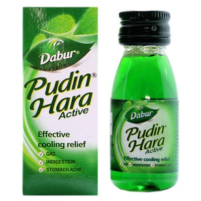 PUDIN HARA Active, Dabur (Капли ПУДИН ХАРА Эктив, Дабур), 30 мл.