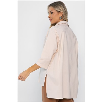 Рубашка классическая Аристократка (бежевая) Б14356-10М