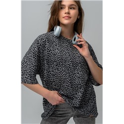 Женская футболка оверсайз Happyfox