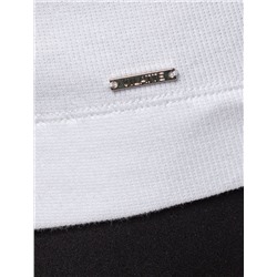 Джемпер из фактурного трикотажа в рубчик