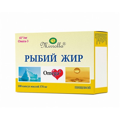 Рыбий жир без добавок 100к. 000202