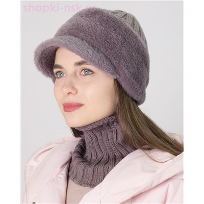 816-К-Д Комплект флис (кепка+снуд) (56-58)