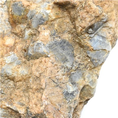 Корунд сапфир в породе 57*50*37мм, 127г