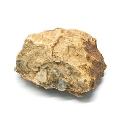 Корунд сапфир в породе 57*50*37мм, 127г