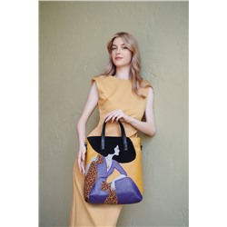 Сумка с аппликацией ДС-220-224