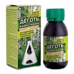 Деготь берестовый Экстра 80мл (ВХ) /48шт