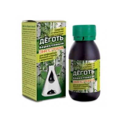 Деготь берестовый Экстра180мл (ВХ) /24шт