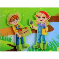 Набор из фетра на липучках «Ферма»