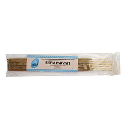 SHIVA PARVATI Ramakrishna's Natural Handmade Incense Sticks (ШИВА ПАРВАТИ натуральные благовония ручной работы, Рамакришна), 20 г.