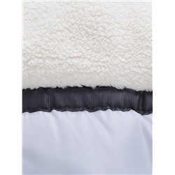 Парка зимняя подростковая для девочки голубого цвета 9332Gl