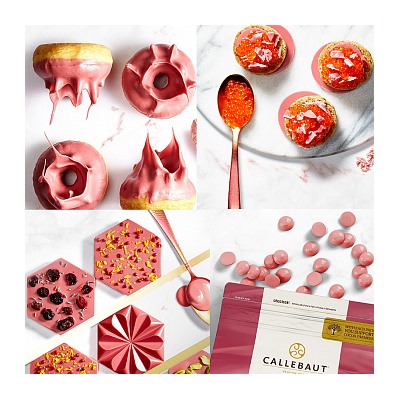 Шоколад Callebaut RUBY Chocolate Рубиновый 47.3% 2,5 кг