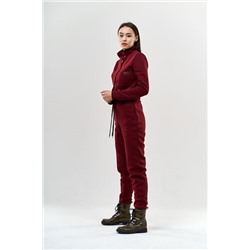 Комбинезон трикотажный с воротником