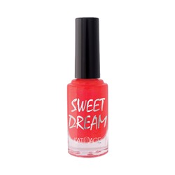 Лак для ногтей LATUAGE SWEET DREAM тон 511 нежно красный перламутровый песок