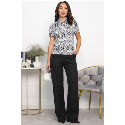 Поло Тренди (белое/узор) Б14094-10М