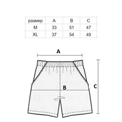 Шорты Adidas синие