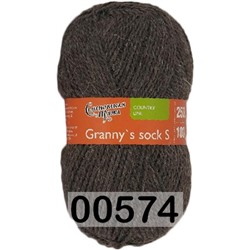 Пряжа Семеновская Grannys Sock S / Бабушкин носок ПШ