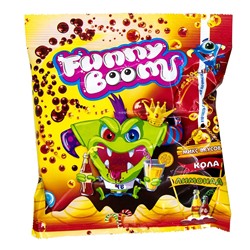 МИКС Funny Boom шипучка кола,лимонад120г