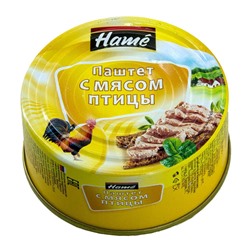 Паштет Хаме с мясом птицы 117гр /1/10 (Хаме Фудс ЗАО)