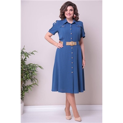 Moda Versal П2298 голубой, Платье