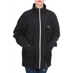 1106 BLACK Ветровка женская MADAM MODA (100% полиэстер) размер 5XL- 56 российский