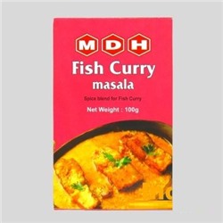 FISH CURRY Masala, MDH (Смесь специй ДЛЯ РЫБЫ, Фиш Карри Масала, Махашиан Ди Хатти), 100 г.