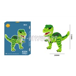 Конструктор 3D из миниблоков ДИНО 5400 дет. 6324, 6324