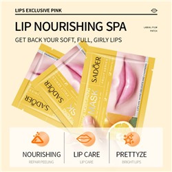 SADOER Увлажняющая и питательная  маска для губ Orange Moisturizing Lip Mask