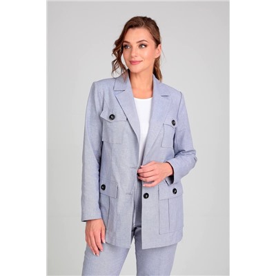 Liona Style 836 синий, Брюки,  Жакет