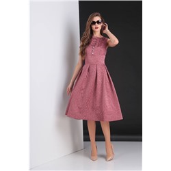 Viola Style 0807 темно-розовый, Платье