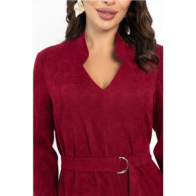 Платье Классическая грация (вишневое) П13666-19М