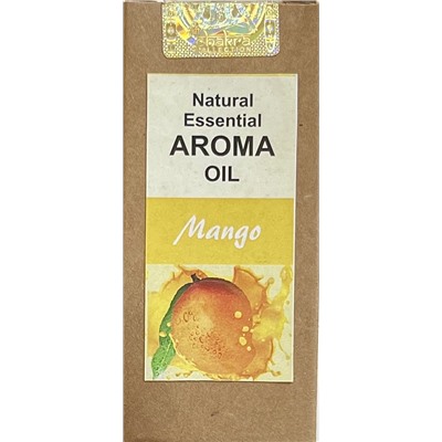 Natural Aroma Oil MANGO, Shri Chakra (Натуральное ароматическое масло МАНГО, Шри Чакра), 10 мл.