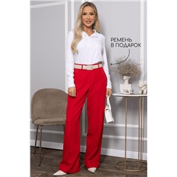 Брюки со стрелками Дэнди (красные) Б14365-30М