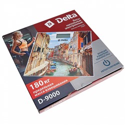 Весы 180 кг 30×30 см электронные напольные DELTA D-9000 "Венеция"