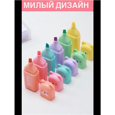 Набор текстовыделителей, 6шт 60925