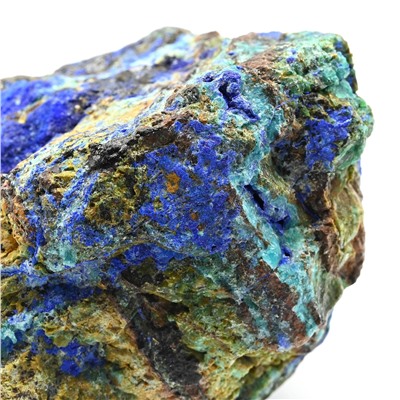 Коллекционный камень азурмалахит 70*60*55мм, 228г