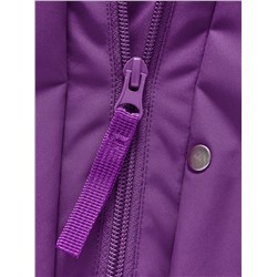 Парка зимняя подростковая для девочки фиолетового цвета 9340F