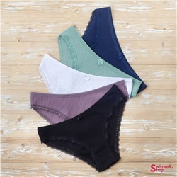 Трусики женские DX-1752P12, BIKINI, пакет 12 шт. (S/M/L)