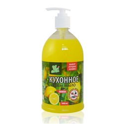 Жидкое мыло 1л КУХОННОЕ Нежное (лимон)
