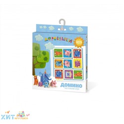 Настольная игра Деревяшки. Домино + пазл 18 эл. 04532, 04532