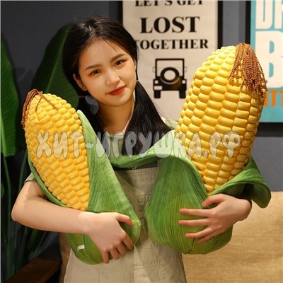 Мягкая игрушка КУКУРУЗА 45 см 9018-17, 9018-17